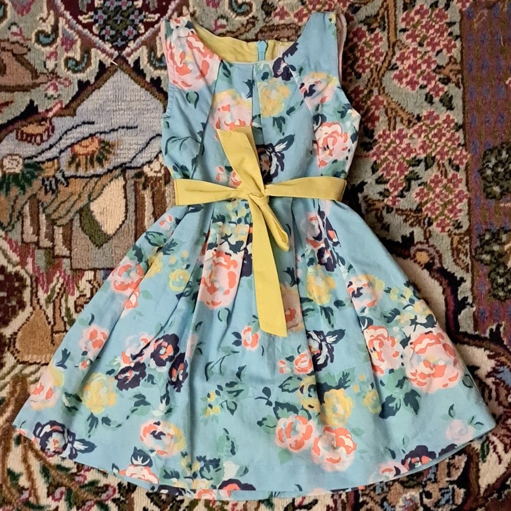 Mini Boden Cotten Dress Size 2/3